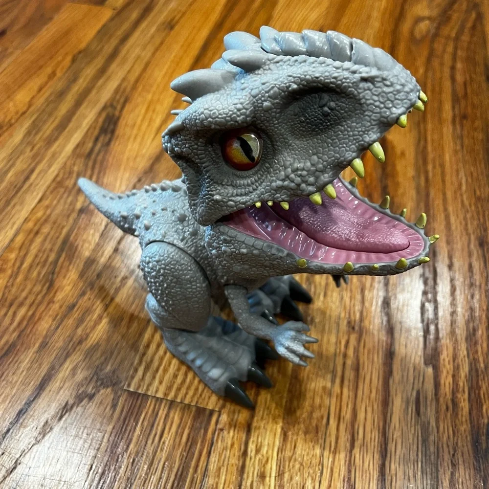 Mattel Jurassic World Toys Camp Cretaceous Feeding Frenzy roaring Indominus Rex‎